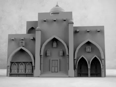 Old Tomb  3D model