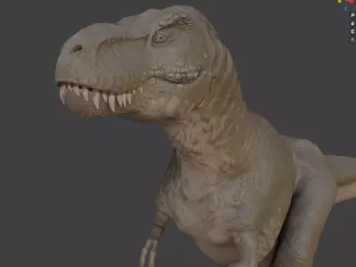 Tyrannosaurus Rex Low-poly 3D model purchase