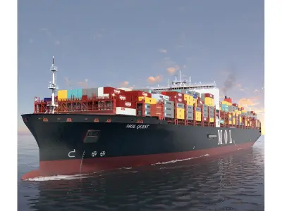Container Ship  get 3D model