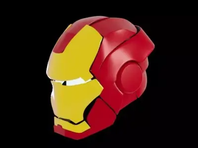 Iron man helmet 3D model purchase