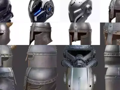 Ultimate Helmets Mega Collection  3D Pack