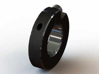 Standard Shaft Collar for Variable Diameter Free 3D model