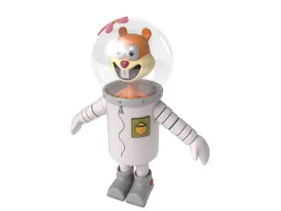 Sandy Cheeks 3D model