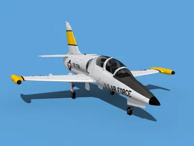Aero Vodochody L-39C Albatross V21 3D model