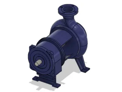 Centrifugal Pump 3D model buy
