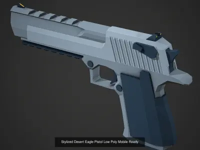 Tiny Stylized Weapon Pack vol 01 - Low Poly Game Ready 3D Model Collection