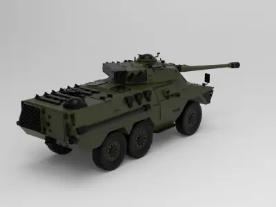 Infantry fighting vehicle 3D model by tanks