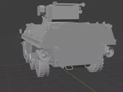 BTR 4E Bucephalus Free 3D print model