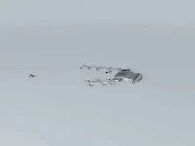 Flying Like a Kiss Flights 67 26 390 Free 3D model