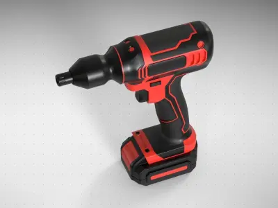 Impact Driver 3D model buy