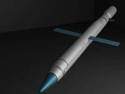 Missile cruise missile 3D print model