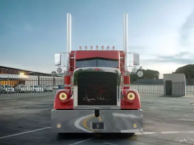 Peterbilt - Classic Version 3D model