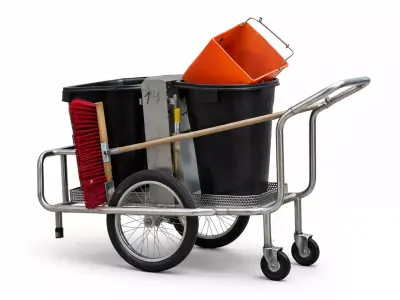 Street Sweeper Cart Road Cleaning Utility Vehicle 3D model