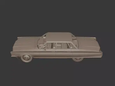 Chrysler New Yorker 1966  3D print model