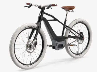 Electric Bike Harley Davidson 3D model