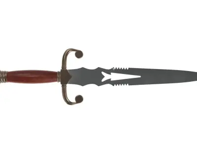 Dagger Fantasy 3 3D model