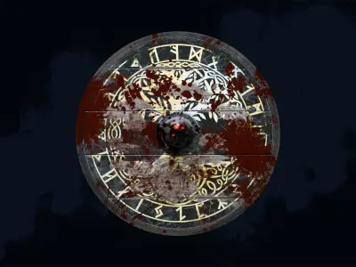 Viking Shield 3 - Battleworn collection 3D Model Pack