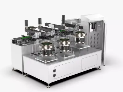 Automatic Substrate Plug-in Production Line 3D model