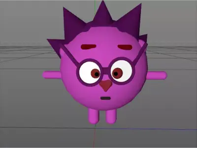 ezik iz smesharikov Free 3D model