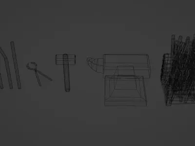anvil pack Free low-poly 3D model