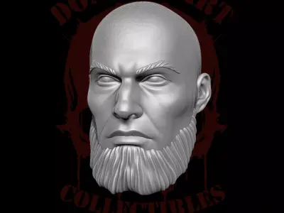 Ramdom Heads 3D Printables for Action Figures 3D print model