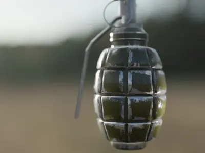 Grenade  Low-poly 3D model