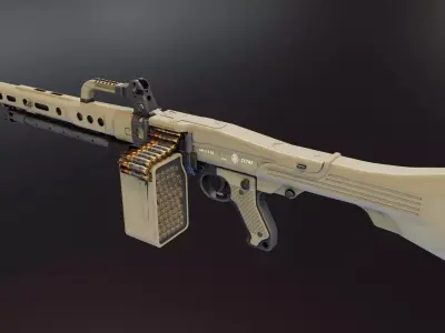 CETME Ameli LMG Low-poly 3D model