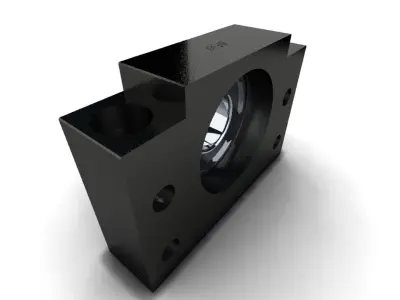 BF30 supports 3D model