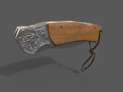 Knife Free 3D model buy