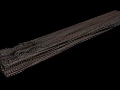 Rusty Metal  Low-poly 3D model