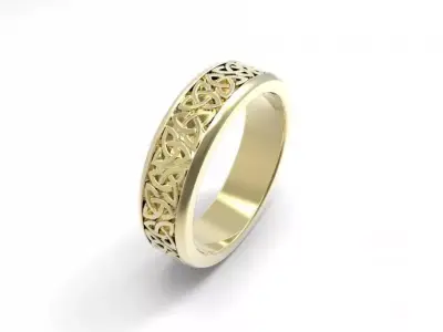 ring celtic knot Free 3D model