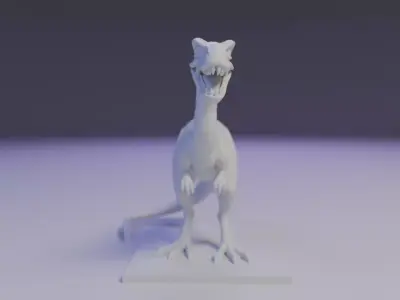 dinosaur 3D print model 6