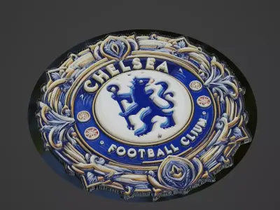Chelsea Football Medallion 3D print model purchase