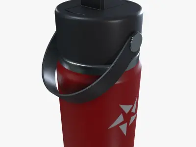 Water bottle 3D model 54