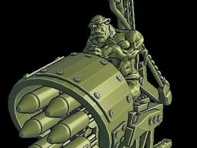 Ork deffkopta 3D print model