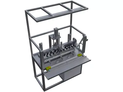 2VG FRO Punching and Cutting Machine 3D model
