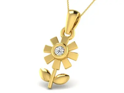 Diamond pendent 100 cad files part 04 3D print model