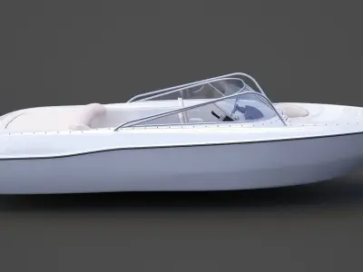 Motor Boat 05 3D model