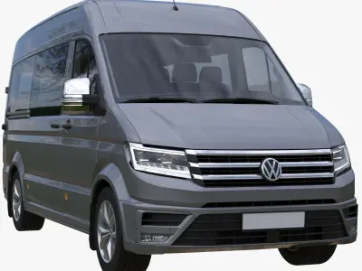 VW  Crafter 2 Passenger 3D model
