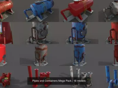 Pipes and Containers Mega Pack