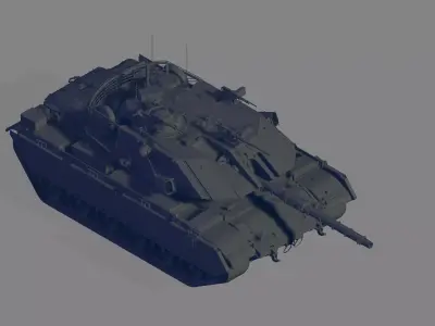Magach 7C 3D model