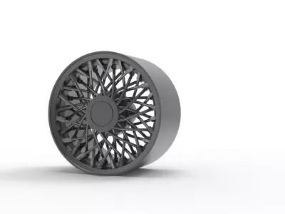 VINTAGE AR 014  WHEEL 3D PRINT MODEL  3D print model