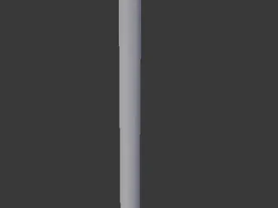 Viking noble sword Low-poly 3D model