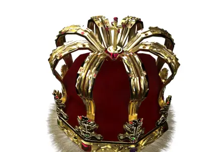 royal crown 3D model