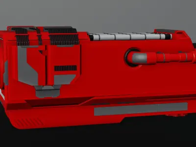 SciFi Battery 2 3D model