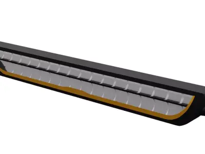 OZZ DRB1 P20 Lightbar Low-poly 3D model