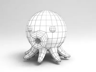 Octopus model 3D model