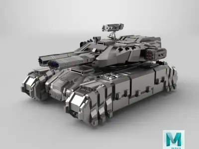  Fantastic Heavy Tank White 