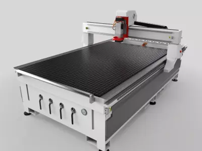 CNC Machine 3D model buy