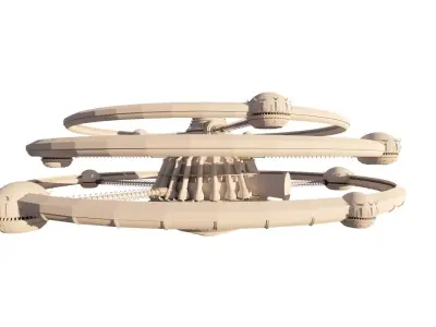 Spaceship-spacecraft-Ultra19 3D model
